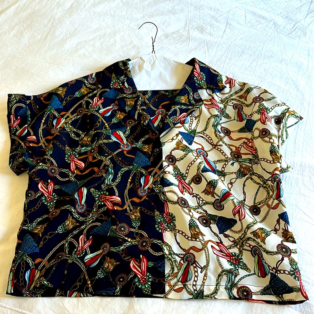 Mango blouse size M European size US 6